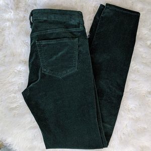 🚦Street Chic Pick🚦 Green Corduroy Skinny Pants